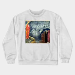 The Musician who got the Madonna's Gold Shoe - John Bauer Crewneck Sweatshirt